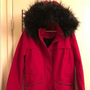 DKNY Red Coat